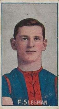 1907-08 Sniders and Abrahams Australian Footballers - Victorian League Players Series D #NNO Fred Sleeman Front